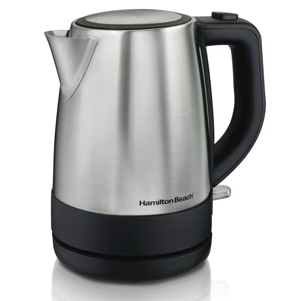 Hamilton Beach Stainless Steel Electric Kettle, Tea & Water Kettle, 1L